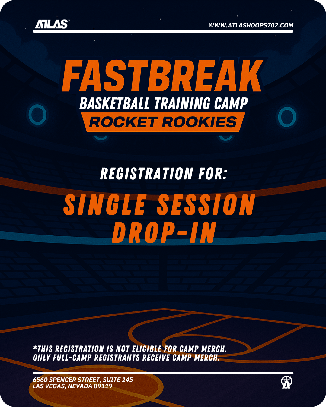 1.1. 'Rocket Rookies' | Single Session Drop-In | Monday, 09/22/25